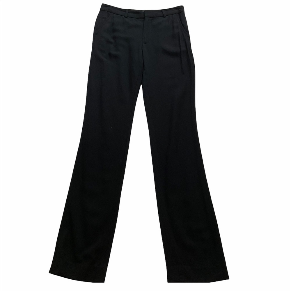 Ralph Lauren Blue Label Slim Trousers Black Sz 2